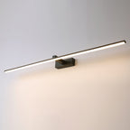 Modern Iron Linear Wall Light With Integrated LED for Hallway — Ashbury Home & Living