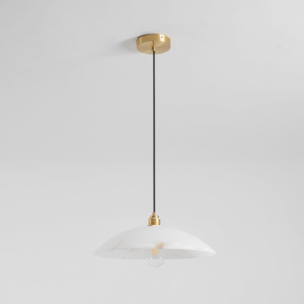 Modern Marble and Copper Pendant Light for Dining Room — Ashbury Home & Living