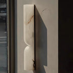 Modern Marble Wall Light With Warm LED Glow for Living Room — Ashbury Home & Living