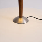 Modern Wood Table Lamp With Fabric Shade for Living Room — Ashbury Home & Living