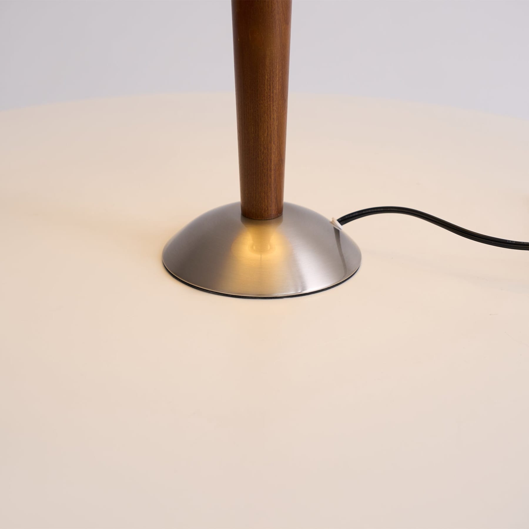 Modern Wood Table Lamp With Fabric Shade for Living Room — Ashbury Home & Living