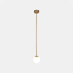 Modern Glass Pendant Light With Integrated LED for Dining Room — Ashbury Home & Living