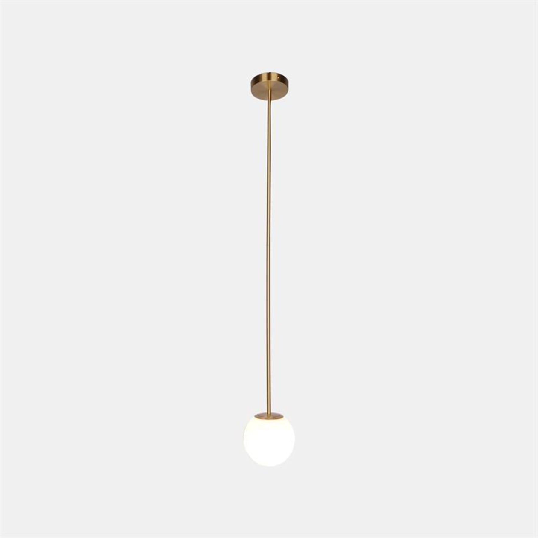 Modern Glass Pendant Light With Integrated LED for Dining Room — Ashbury Home & Living