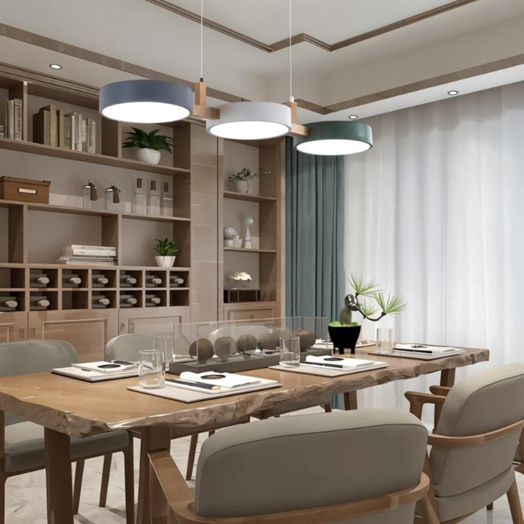 Modern Iron Linear Pendant Light for Dining Room — Ashbury Home & Living