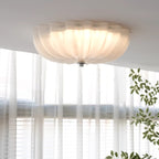 Vintage Glass Flush Mount Ceiling Light for Living Room — Ashbury Home & Living
