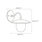 Contemporary Brass Wall Light for Living Room and Bedroom — Ashbury Home & Living