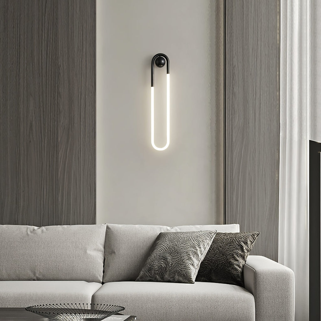 Minimalist Metal Wall Light for Living Room and Bedroom — Ashbury Home & Living