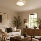 Modern Flush Mount Ceiling Light for Living Room and Bedroom — Ashbury Home & Living