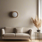 Nordic Natural Wood Wall Light LED Light With Globe Shade
