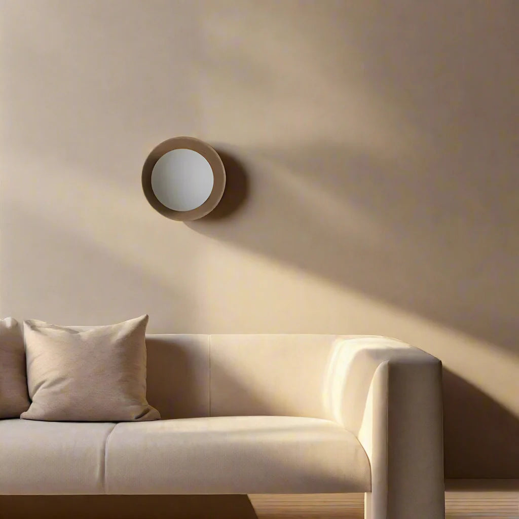 Nordic Natural Wood Wall Light LED Light With Globe Shade