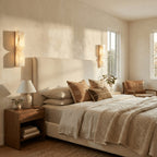 Modern Marble Wall Light With Warm LED Glow for Living Room — Ashbury Home & Living