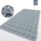 Non-Slip Bathtub Mat with Suction Cups Quick Drying Rubber Bath Mat Anti-Slip Shower Mat for Bathtub Safety for Elderly and Children