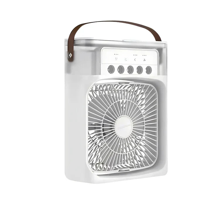 3-in-1 Portable Air Cooler With LED Light