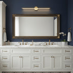 Minimalist Metal Linear Wall Light With Warm LED Glow — Ashbury Home & Living