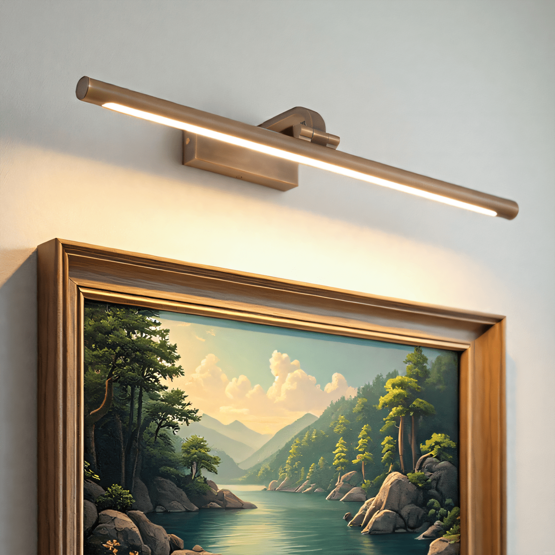 Contemporary Wrought Iron Wall Light With USB Power for Living Room — Ashbury Home & Living