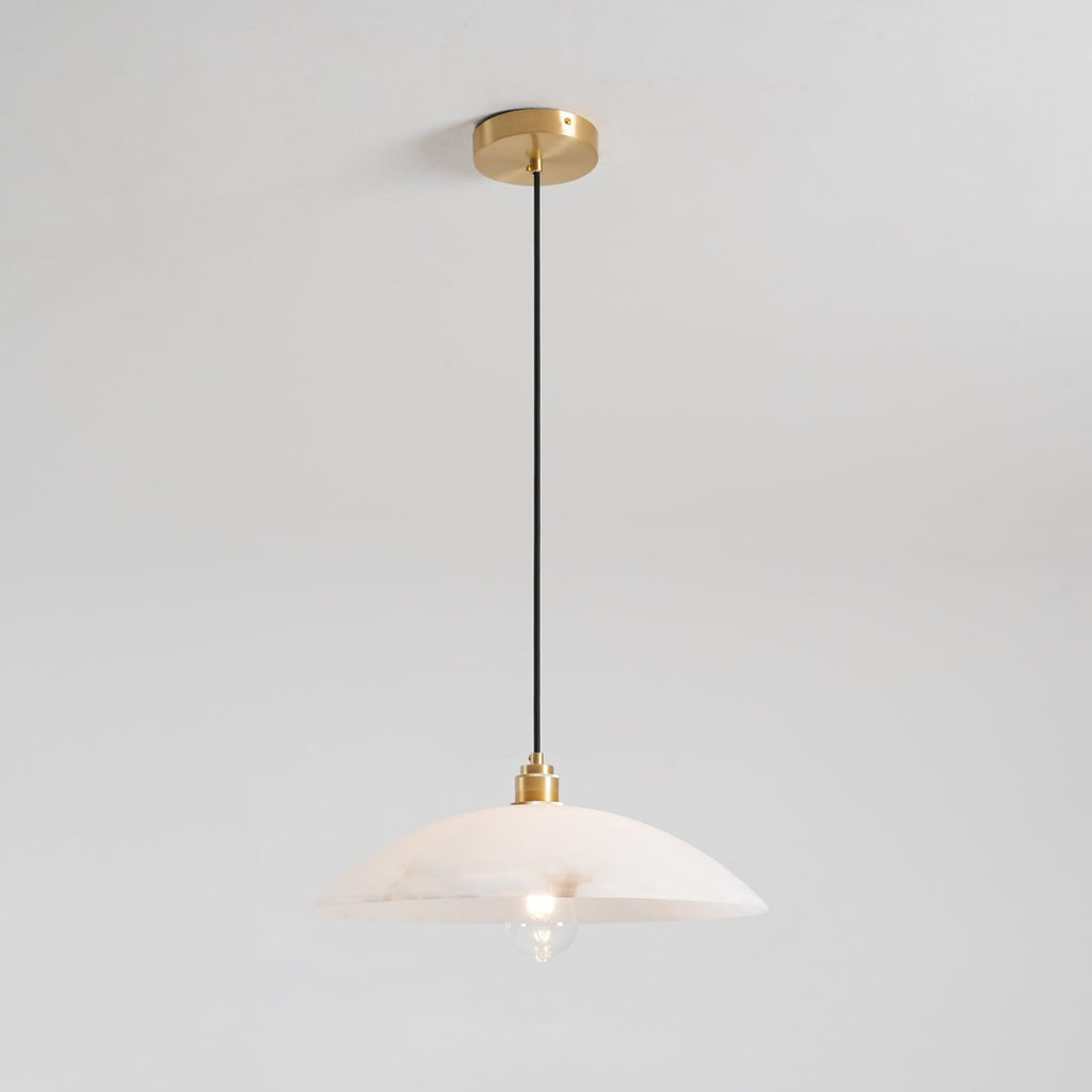 Modern Marble and Copper Pendant Light for Dining Room — Ashbury Home & Living
