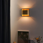 Modern Brass Wall Light With Warm LED Glow for Living Room — Ashbury Home & Living