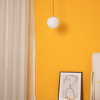 Modern Glass Pendant Light With Integrated LED for Dining Room — Ashbury Home & Living