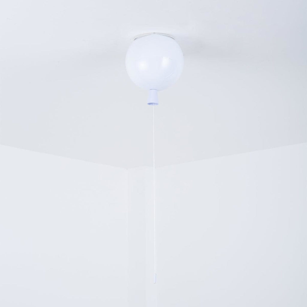 Modern Flush Mount Ceiling Light for Living Room and Bedroom in White — Ashbury Home & Living
