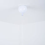 Modern Flush Mount Ceiling Light for Living Room and Bedroom in White — Ashbury Home & Living