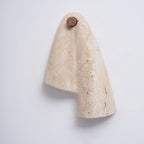 Modern Travertine Wall Light With Warm LED Glow — Ashbury Home & Living