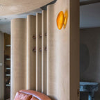 Modern Glass Wall Light With Warm Glass Shades — Ashbury Home & Living