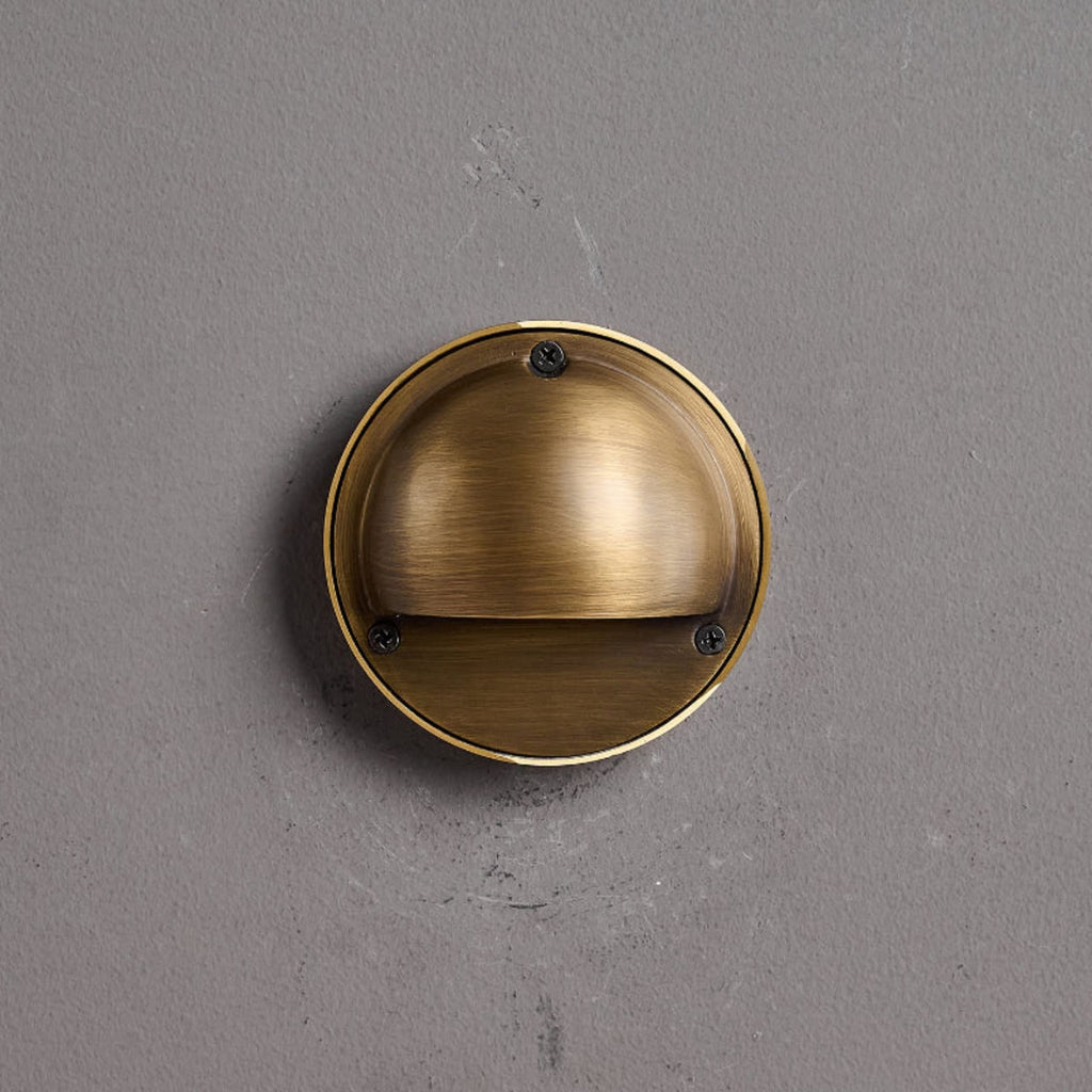 Contemporary Copper Wall Light With Dimmable Tri-Colour Glow — Ashbury Home & Living