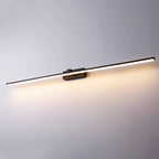 Modern Iron Linear Wall Light With Integrated LED for Hallway — Ashbury Home & Living