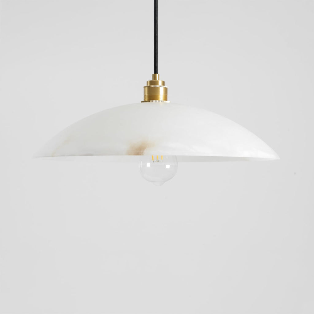 Modern Marble and Copper Pendant Light for Dining Room — Ashbury Home & Living