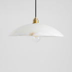 Modern Marble and Copper Pendant Light for Dining Room — Ashbury Home & Living