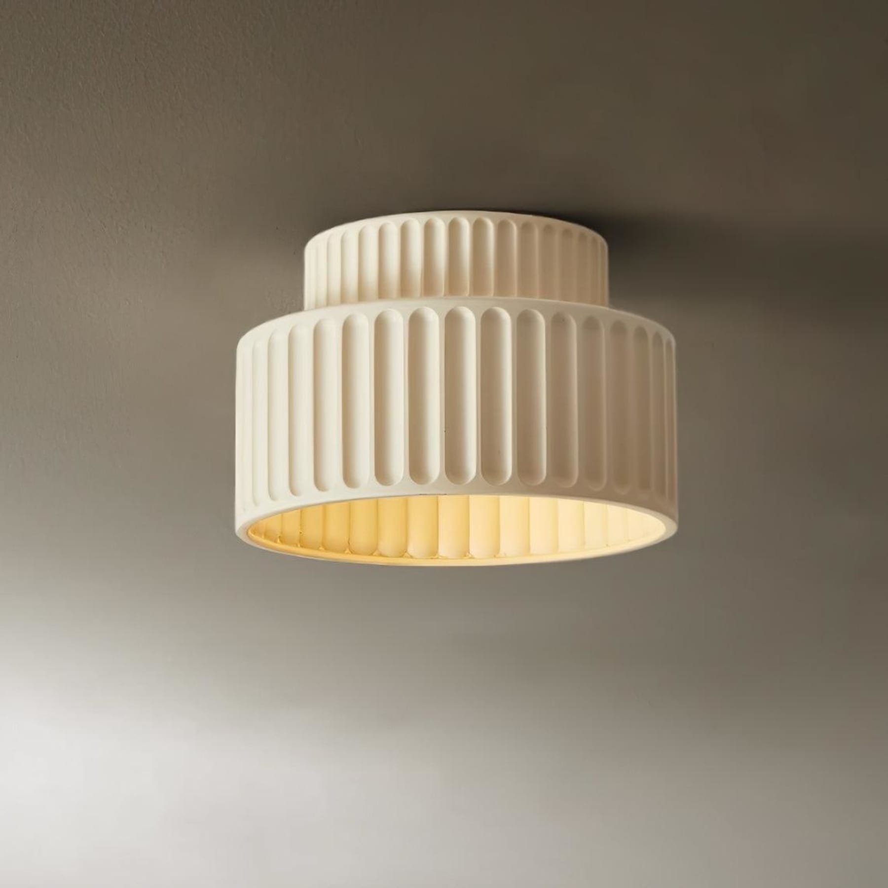 Modern Semi-Flush Ceiling Light for Living Room and Bedroom — Ashbury Home & Living