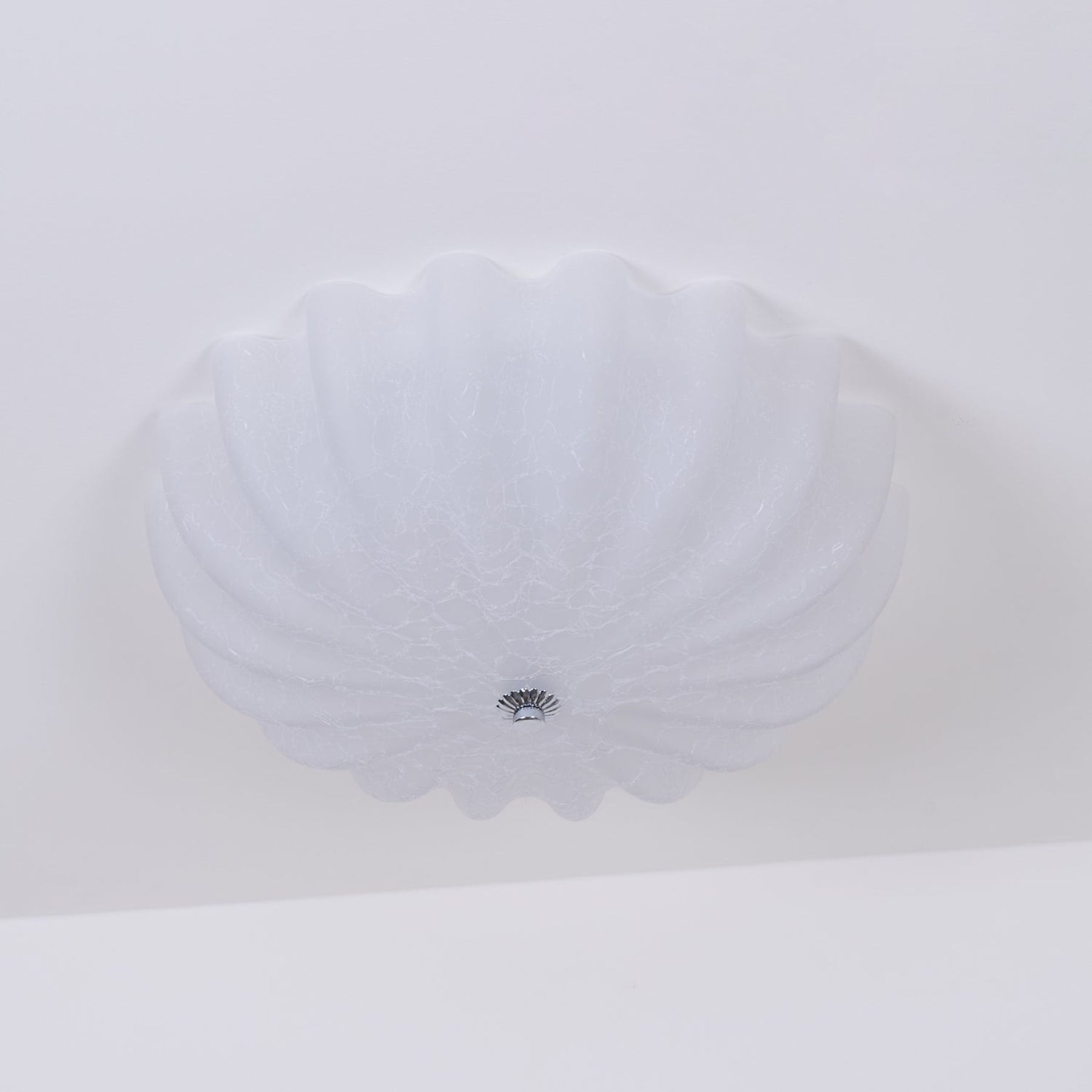Vintage Glass Flush Mount Ceiling Light for Living Room — Ashbury Home & Living