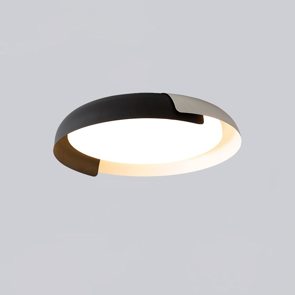 Modern Wood Flush Mount Ceiling Light for Living Room — Ashbury Home & Living