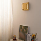 Modern Brass Wall Light With Warm LED Glow for Living Room — Ashbury Home & Living