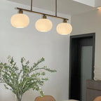 Modern Glass Pendant Light With Tri-Colour LED Glow — Ashbury Home & Living