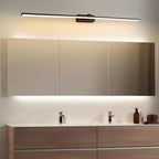 Modern Iron Linear Wall Light With Integrated LED for Hallway — Ashbury Home & Living
