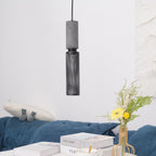 Industrial Concrete Pendant Light With Warm LED Glow — Ashbury Home & Living