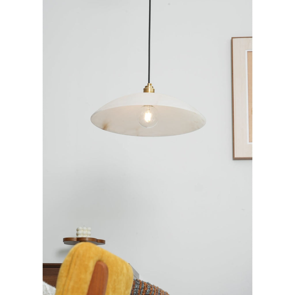 Modern Marble and Copper Pendant Light for Dining Room — Ashbury Home & Living