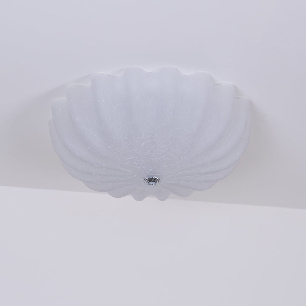 Vintage Glass Flush Mount Ceiling Light for Living Room — Ashbury Home & Living