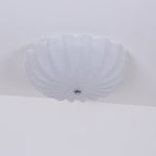 Vintage Glass Flush Mount Ceiling Light for Living Room — Ashbury Home & Living