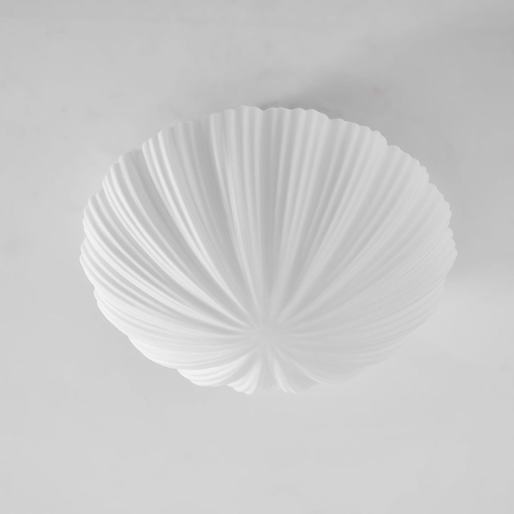 Modern Glass Flush Mount Ceiling Light — Ashbury Home & Living