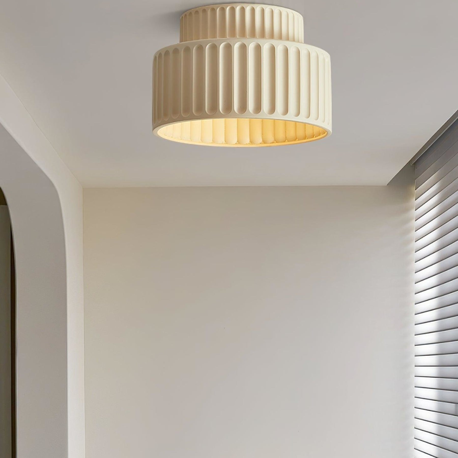 Modern Semi-Flush Ceiling Light for Living Room and Bedroom — Ashbury Home & Living