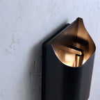 Modern Brass Wall Light With Warm LED Glow for Living Room — Ashbury Home & Living