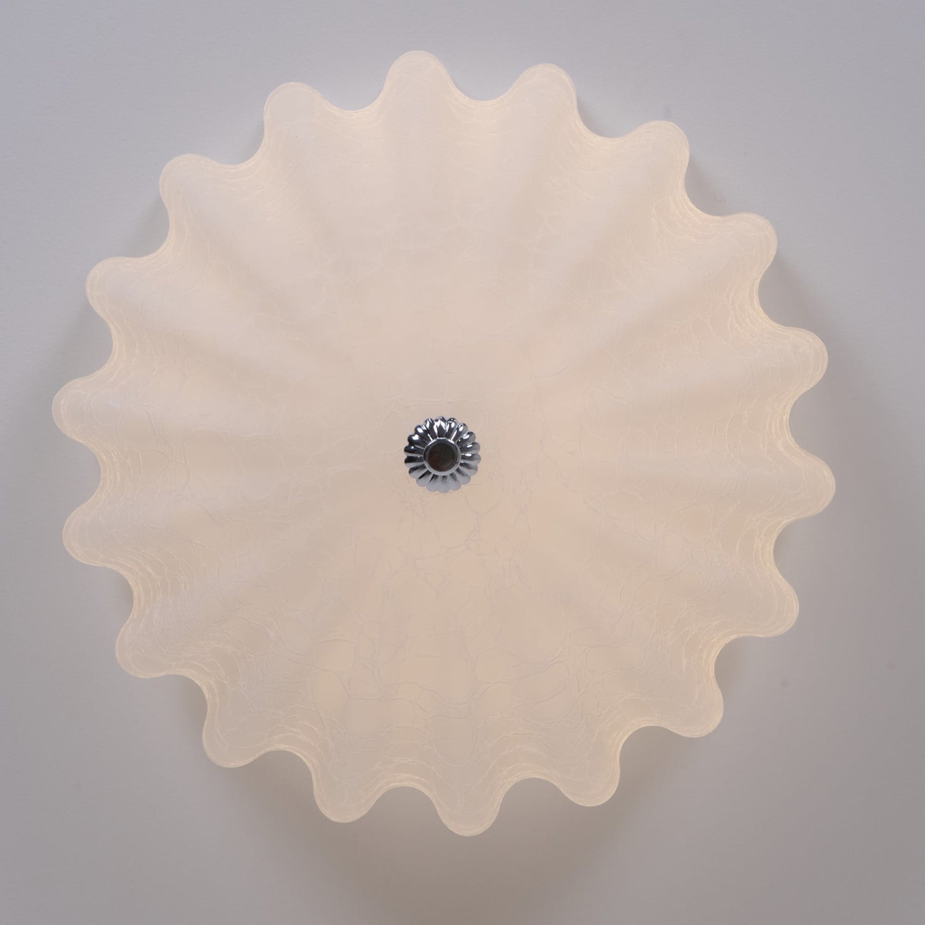 Vintage Glass Flush Mount Ceiling Light for Living Room — Ashbury Home & Living