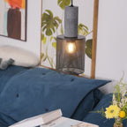 Industrial Concrete Pendant Light With Warm LED Glow — Ashbury Home & Living