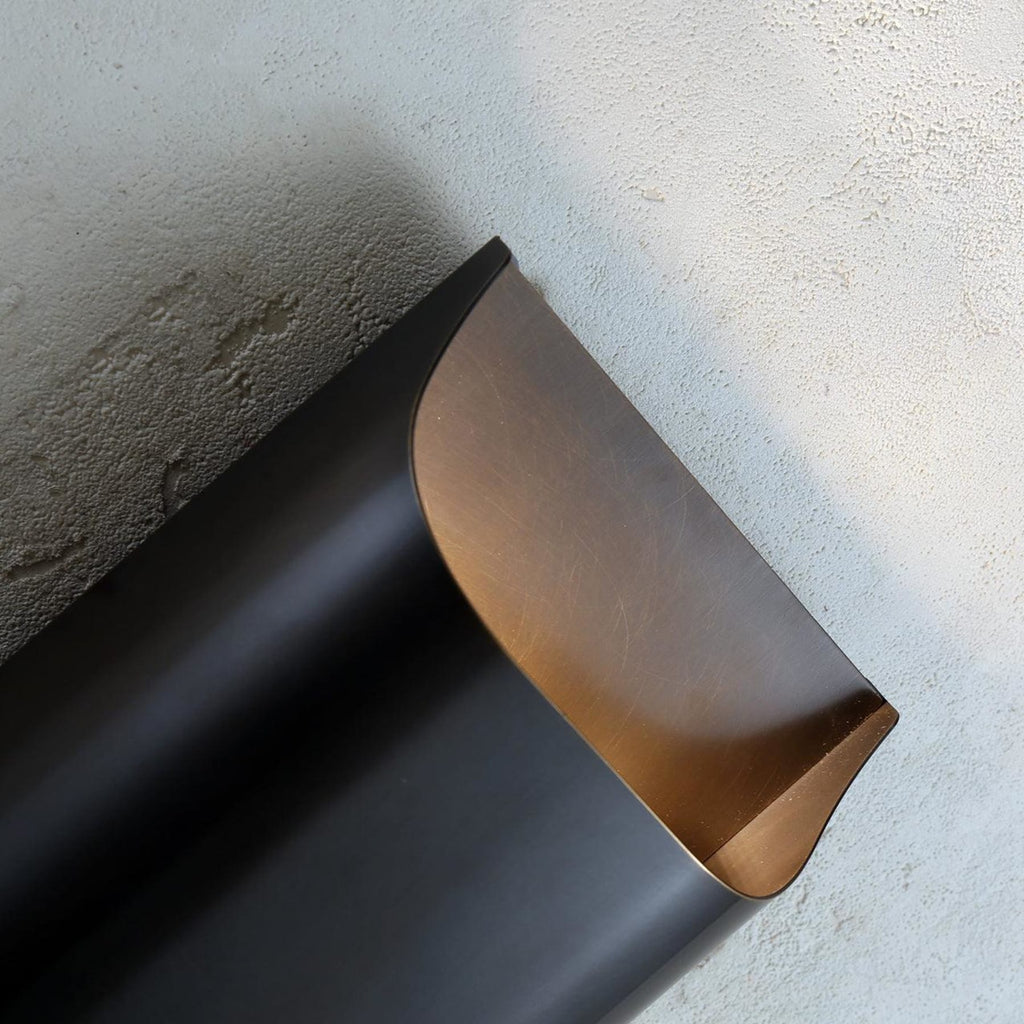 Modern Brass Wall Light With Warm LED Glow for Living Room — Ashbury Home & Living