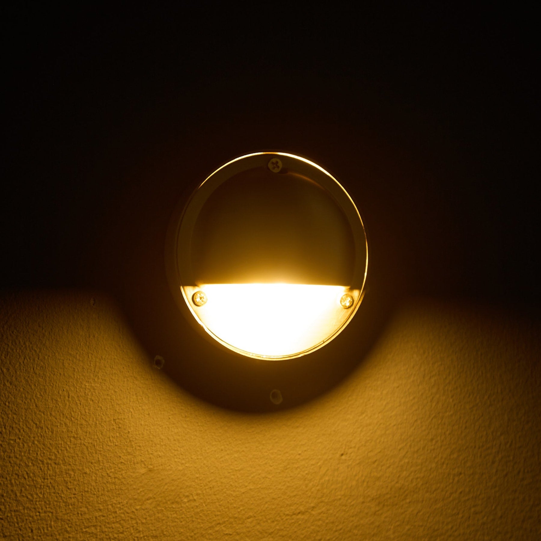 Contemporary Copper Wall Light With Dimmable Tri-Colour Glow — Ashbury Home & Living