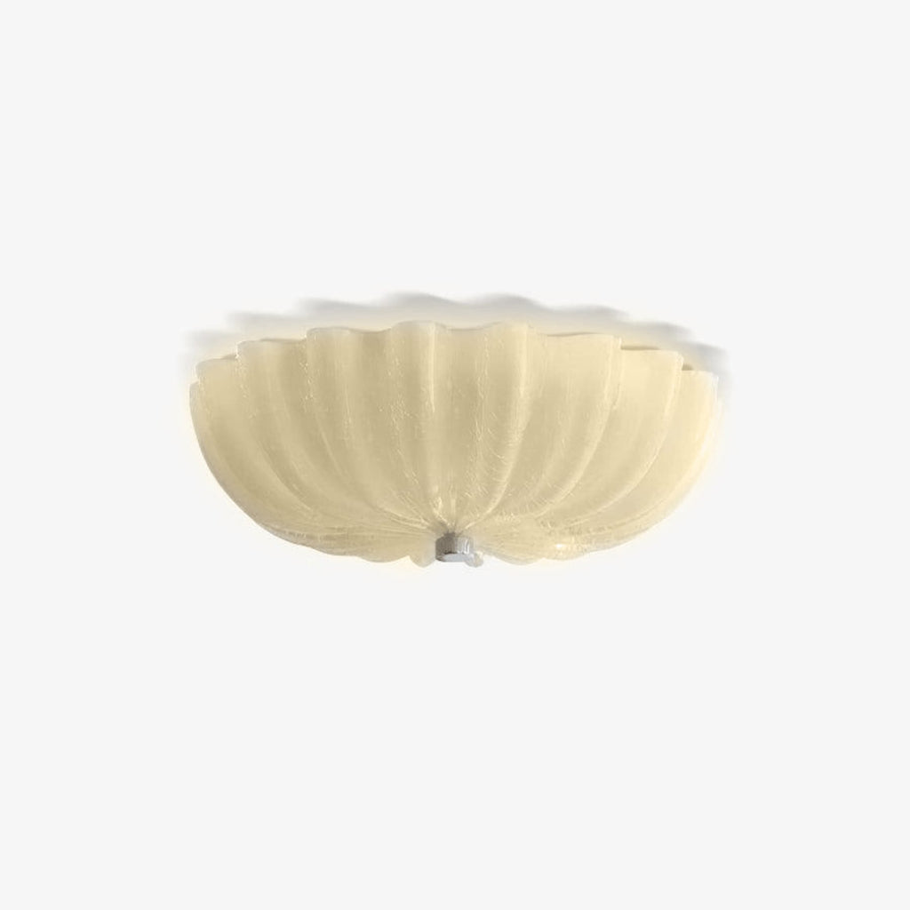 Vintage Glass Flush Mount Ceiling Light for Living Room — Ashbury Home & Living