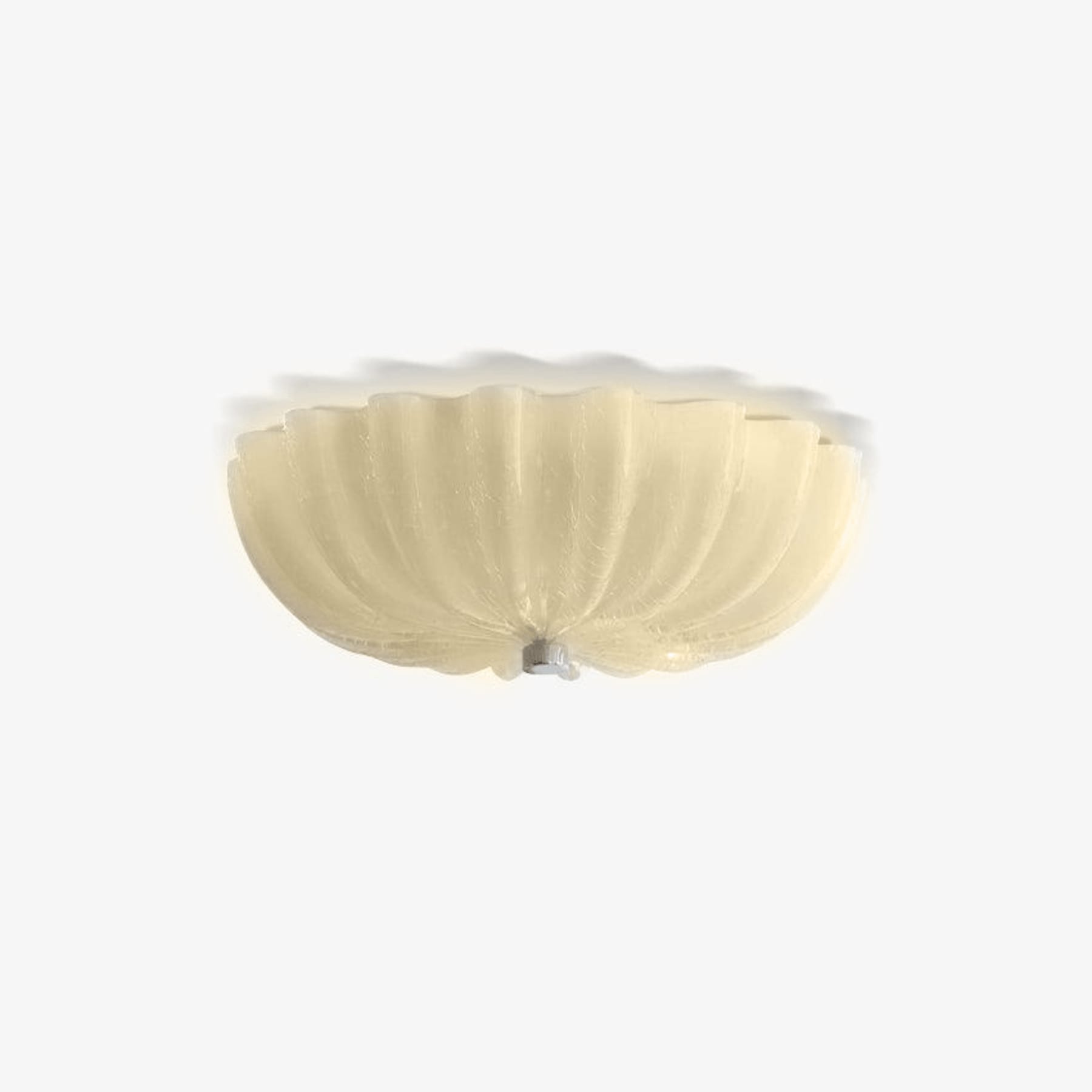 Vintage Glass Flush Mount Ceiling Light for Living Room — Ashbury Home & Living