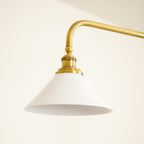 Modern Brass Pendant Light With Ceramic Shades for Dining Room — Ashbury Home & Living